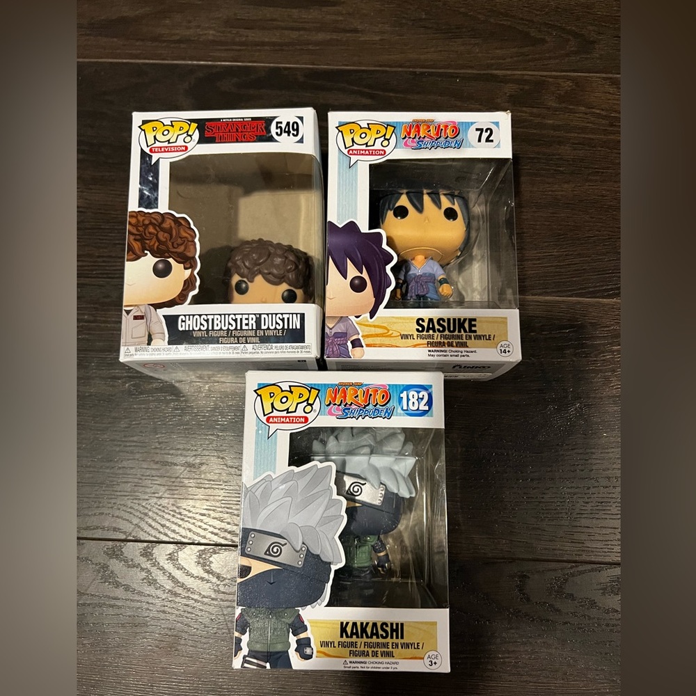 Anime Figurines lot of 3